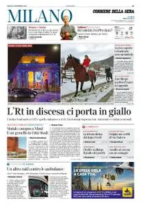 Corriere della Sera Milano – 12 dicembre 2020
