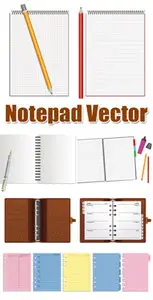 Notepad Vector