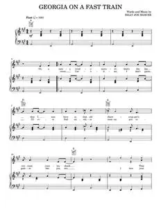 Georgia on a fast train - Billy Joe Shaver (Piano-Vocal-Guitar)
