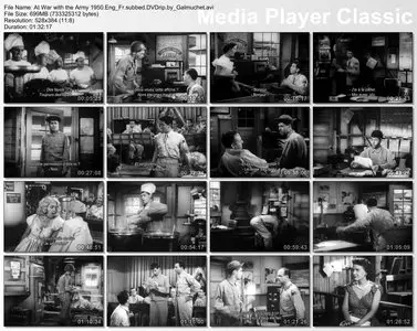 (Comedy) At War with the Army (Le Soldat Récalcitrant) DVDrip 1950  Re-post