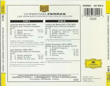 Christian Ferras - Les Grands Concertos pour Violon (APE)