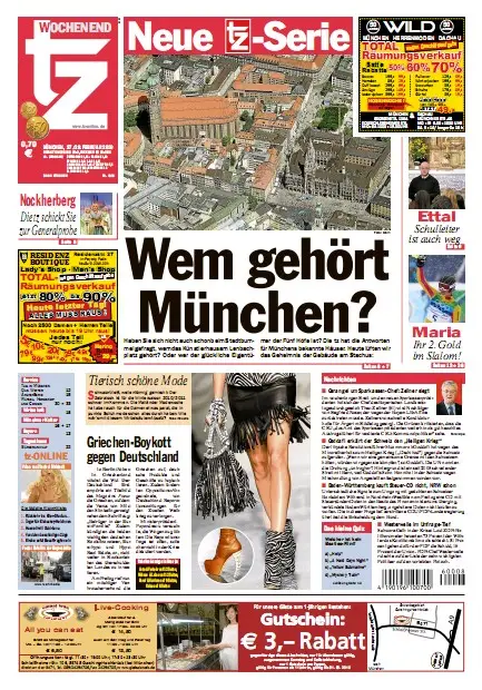 TZ München Wochenendausgabe vom 27./28. Februar 2010