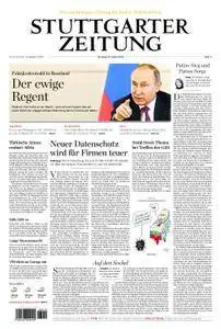 Stuttgarter Zeitung Filder-Zeitung Leinfelden/Echterdingen - 19. März 2018