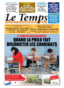 Le Temps Algérie - Mercredi 5 Juin 2013