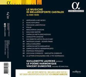 Guillemette Laurens, Le Poeme Harmonique & Vincent Dumestre - Le Musiche di Bellerofonte Castaldi (2016)