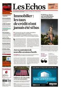 Les Echos Du Mardi 07 Octobre 2014
