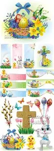 Easter Elements Vector