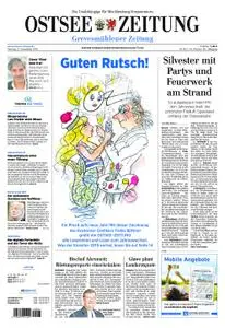 Ostsee Zeitung Grevesmühlener Zeitung - 31. Dezember 2018