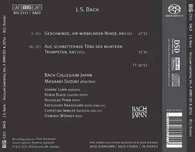Bach Collegium Japan & Masaaki Suzuki - J.S. Bach: Secular Cantatas, Vol. 9 – The Contest Between Phoebus and Pan (2018)