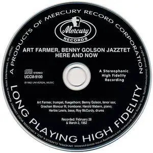 Art Farmer-Benny Golson Jazztet - Here And Now (1962) Japanese Remastered 2002