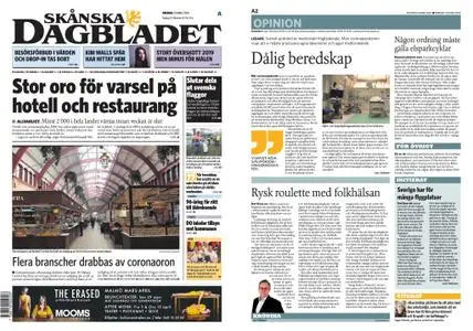 Skånska Dagbladet – 13 mars 2020