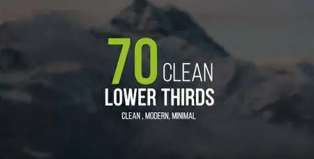 Lower Thirds - Project for After Effects (VideoHive)