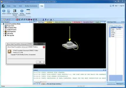 STAAD Foundation Advanced CONNECT Edition Update 7 Patch 1
