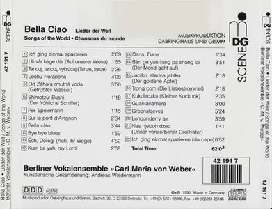 Berliner Vokalensemble ''Carl Maria von Weber'' - Bella Ciao (1998)