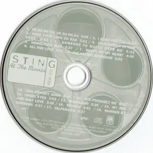 Sting - At The Movies (1997) {A&M. Japan Edition}