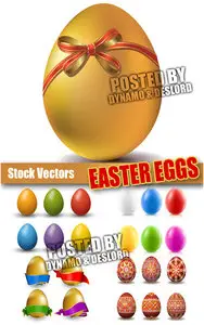 Easter eggs - Stock Vectors