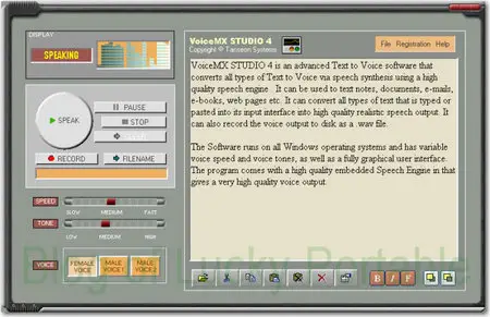 Tanseon Systems VoiceMX STUDIO 4.0 Portable