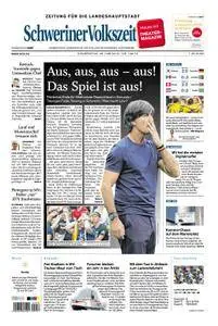 Schweriner Volkszeitung Zeitung für die Landeshauptstadt - 28. Juni 2018