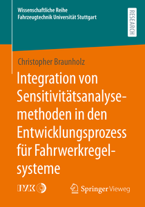 Integration von Sensitivitätsanalysemethoden in den Entwicklungsprozess für Fahrwerkregelsysteme