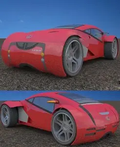 Lexus CS 2054 3D Model
