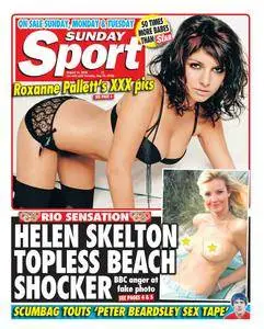 Sunday Sport - 14 August 2016