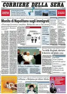 Il Corriere della Sera (15-05-09)