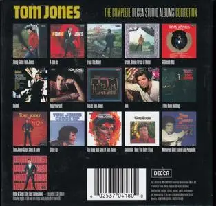 Tom Jones - The Complete Decca Studio Albums Collection (2020) {17CD Box Set, Universal 00602537041800 rec 1965-1975}