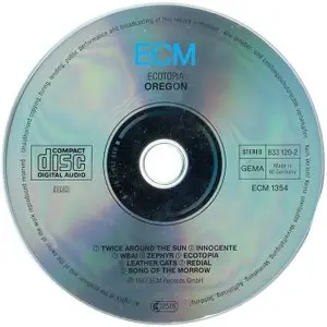 Oregon - Ecotopia (1987) {ECM 1354}