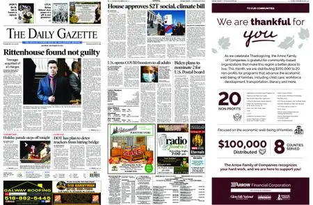 The Daily Gazette – November 20, 2021