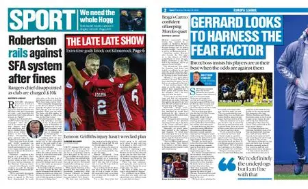 The Herald Sport (Scotland) – February 20, 2020