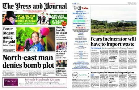 The Press and Journal North East – February 15, 2018