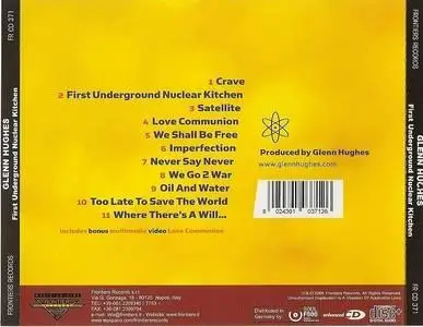 Glenn Hughes - First Underground Nuclear Kitchen - 2008
