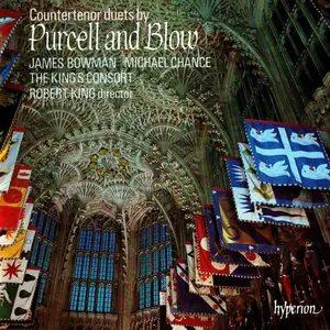 James Bowman, Michael Chance, Robert King, The King's Consort - Countertenor duets by Purcell and Blow (1988)