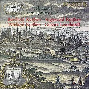 Gustav Leonhardt, Barthold, Sigiswald & Wieland Kuijken - Telemann: Paris Quartets Nos. 1–12 (1997)
