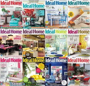 The Ideal Home and Garden Magazine 2012 Full Collection