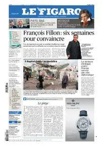 Le Figaro du Lundi 13 Mars 2017