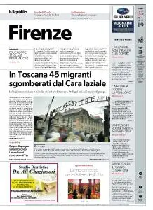 la Repubblica Firenze - 25 Gennaio 2019