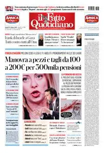 Il Fatto Quotidiano - 27 Ottobre 2023