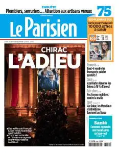 Le Parisien du Lundi 30 Septembre 2019