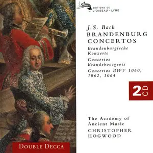 Johann Sebastian Bach - Brandenburg Concertos -  C. Hogwood - The Academy of Ancient Music 