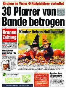 Kronen Zeitung - 29. Oktober 2017