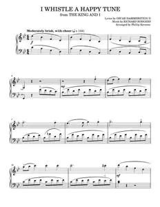 I Whistle A Happy Tune - Rodgers & Hammerstein, The King And I Musical (Piano Solo)