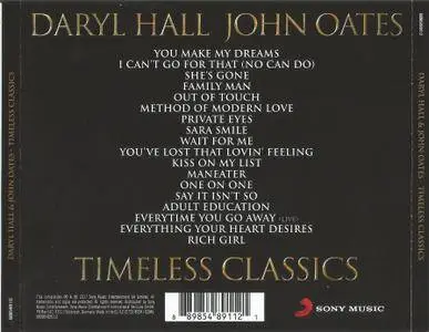 Daryl Hall & John Oates - Timeless Classics (2017)