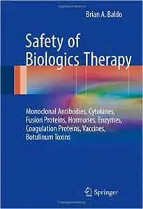 Safety of Biologics Therapy: Monoclonal Antibodies, Cytokines, Fusion Proteins, Hormones, Enzymes, Coagulation Proteins...