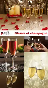 Photos - Glasses of champagne