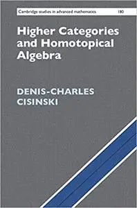 Higher Categories and Homotopical Algebra