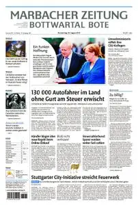 Marbacher Zeitung - 22. August 2019