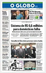 O Globo - 4 de novembro de 2015 - Quarta