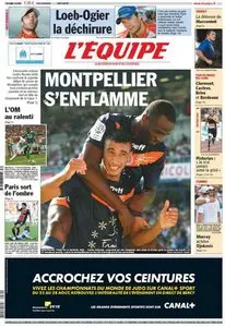 L'Equipe - Lundi 22 aout 2011