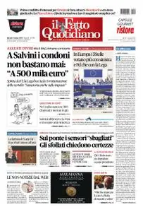 Il Fatto Quotidiano - 09 ottobre 2018